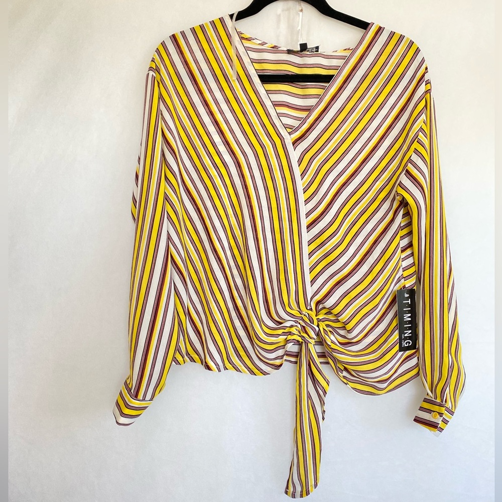 By Timing Blue Women's Top sizes med #5